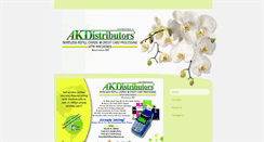 Desktop Screenshot of akdistributors.us